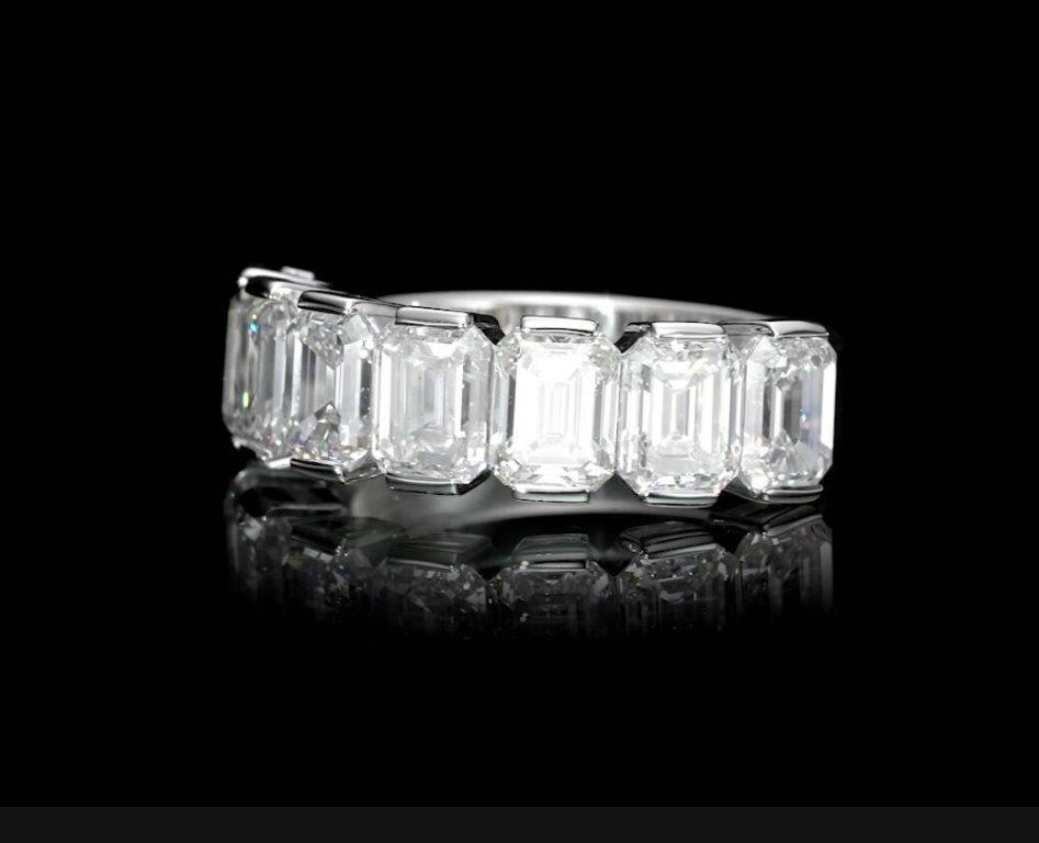 18K White Gold Statement Ring With 5.12 TCW Natural Diamond