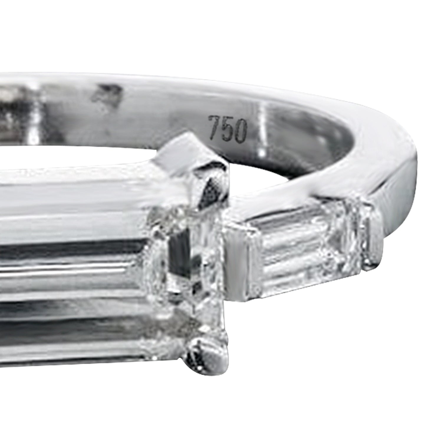 18K White Gold Solitaire Ring With 1.19 TCW Natural Diamond