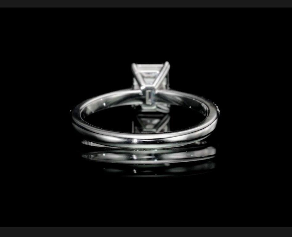 18K White Gold Engagement Ring With 2.14 TCW Natural Diamonds