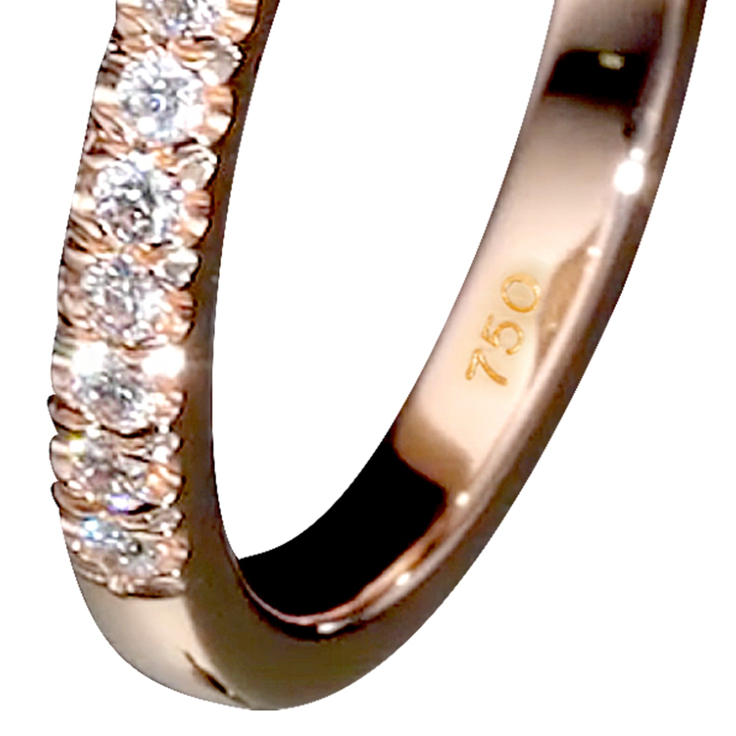 18K Rose Gold Statement Ring With 2.54 TCW - Natural Fancy Colored Diamond Main Stone