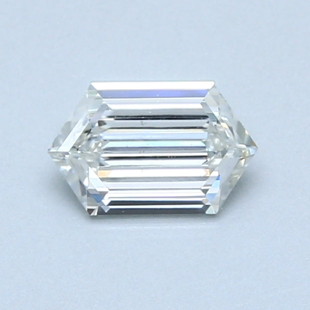 0.58 Carat Elongated Hexagon Loose Natural Diamond