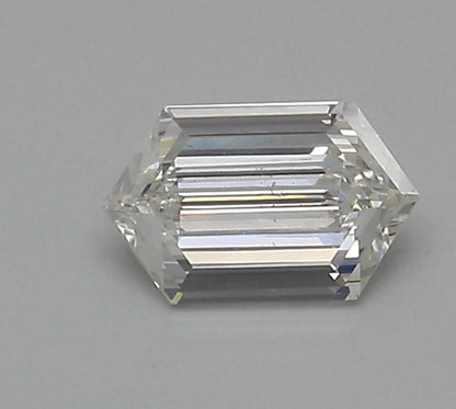 0.58 Carat Elongated Hexagon Loose Natural Diamond