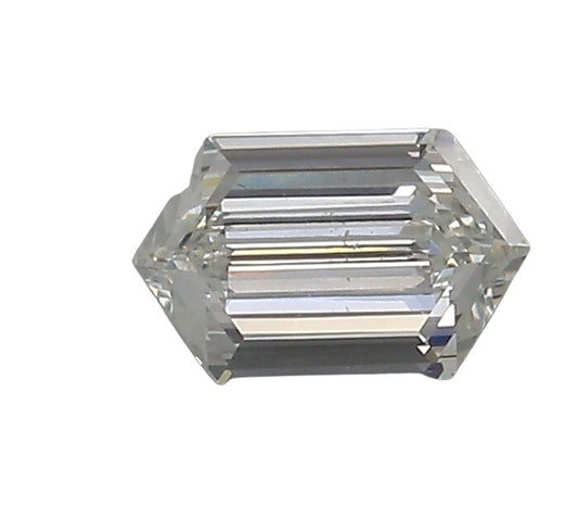 0.58 Carat Elongated Hexagon Loose Natural Diamond