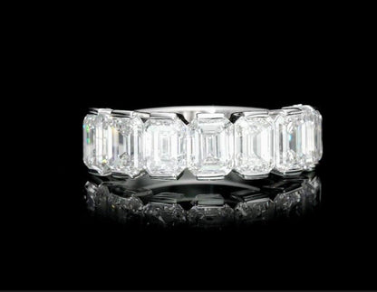 18K White Gold Statement Ring With 5.12 TCW Natural Diamond