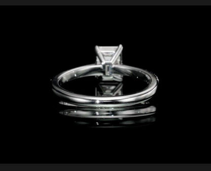 18K White Gold Engagement Ring With 2.14 TCW Natural Diamonds