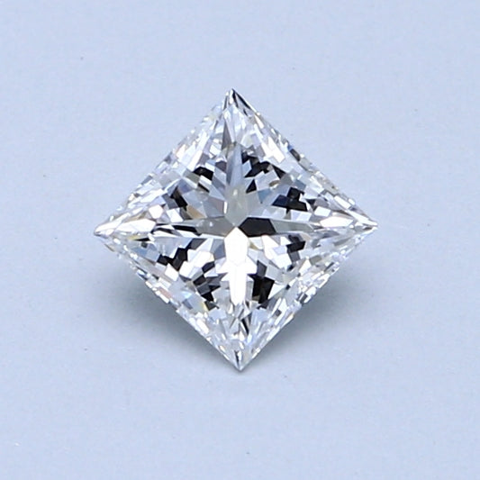 0.53 Carat Princess Cut Loose Natural Diamond