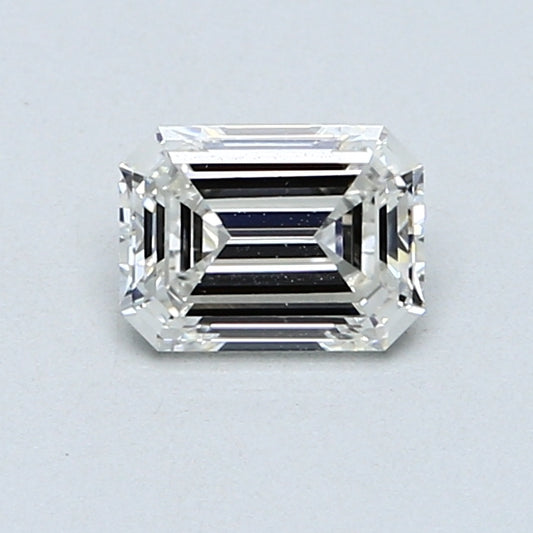 0.66 Carat Emerald Cut Loose Natural Diamond