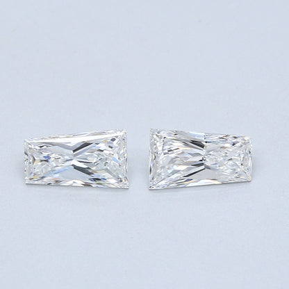1.07 TCW Pair of Baguette Natural Loose Diamonds