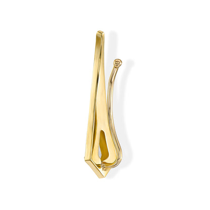 18K Yellow Gold Stud Earrings With 0.54 Total Carat Weight Natural Diamond