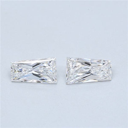 1.07 TCW Pair of Baguette Natural Loose Diamonds
